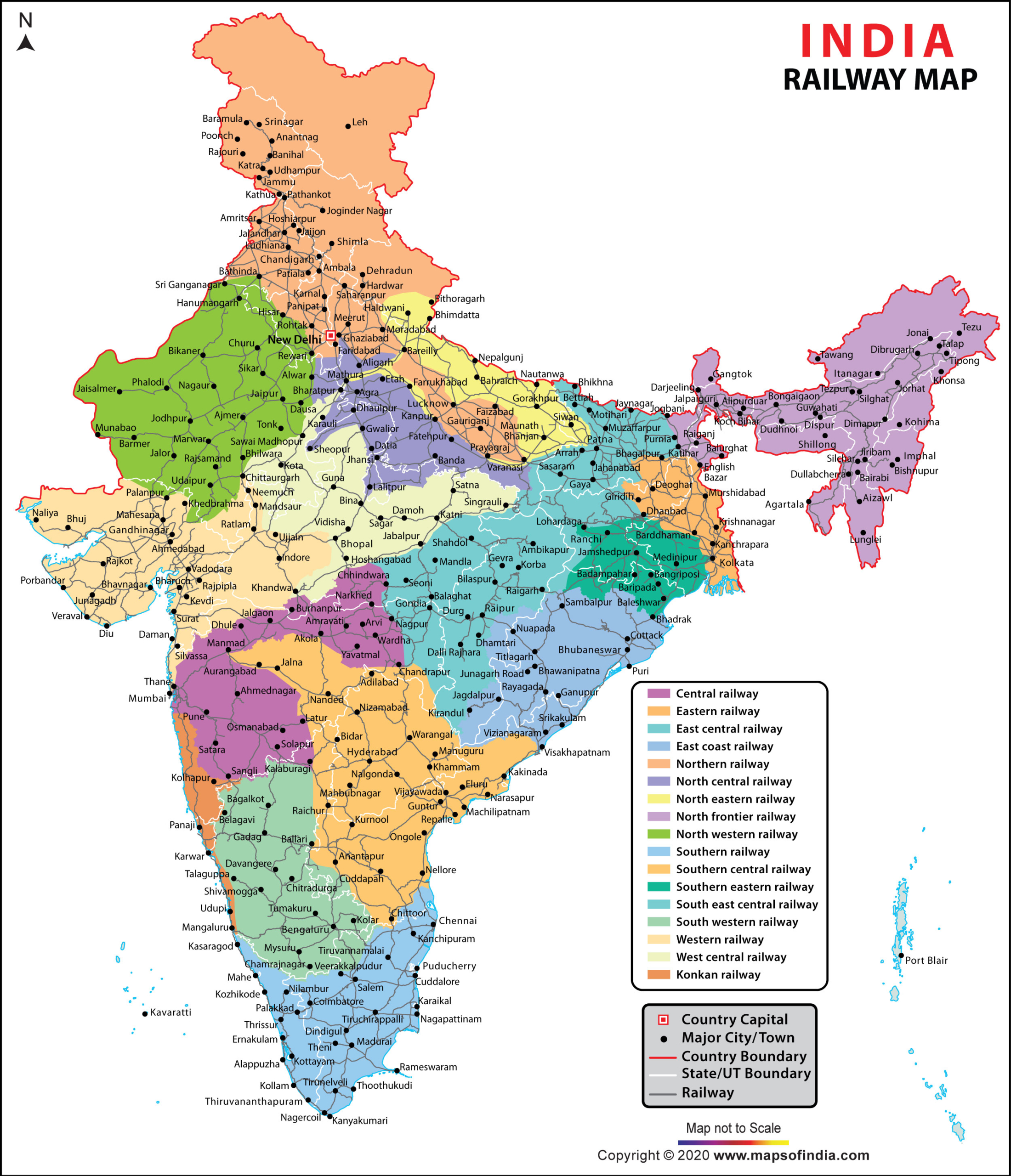 indianrail zonal map